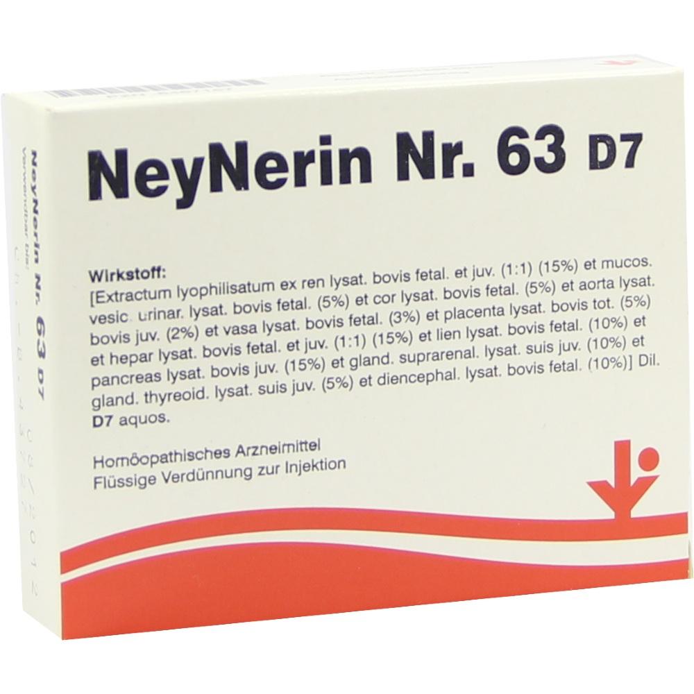 NEYNERIN Nr.63 D 7 Ampullen 5X2 ml Ampullen