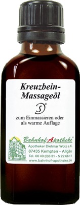 Kreuzbein-Massageöl  50 ml Öl