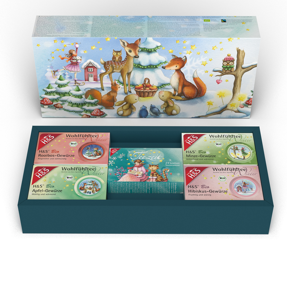 H&S Tee Winterzauber Geschenkpackung