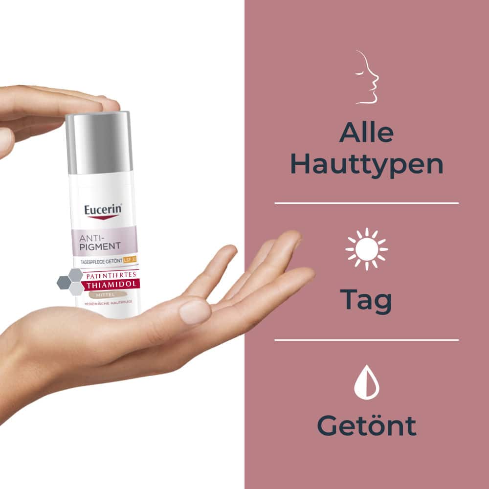 Eucerin Anti Pigment Tagescreme mit Thiamidol Mittel  50 ml Tagescreme
