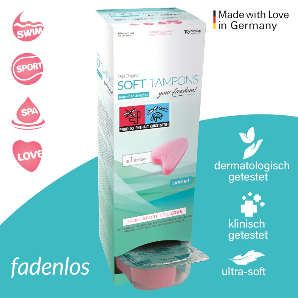 SOFT-TAMPONS fadenlos  10 St Tampon
