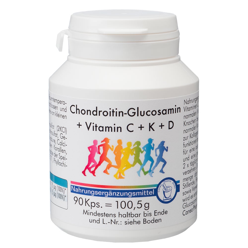 Chondroitin Glucosamin+Vitamin K Kapseln 90 St Kapseln
