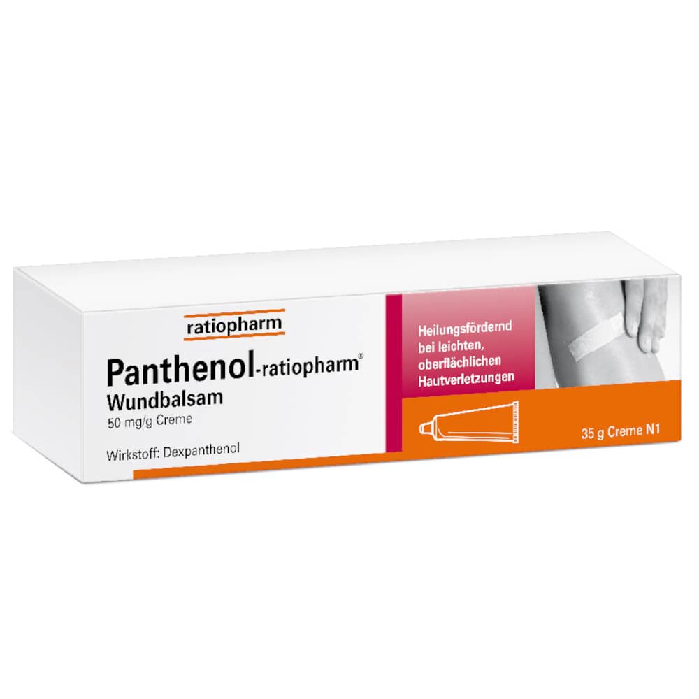 Panthenol-ratiopharm Wundbalsam 35 g Creme