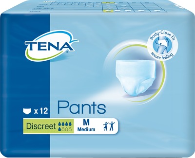 TENA Pants Discreet M bei Inkontinenz 12 St