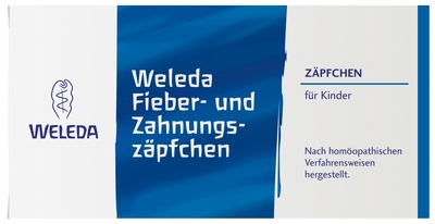WELEDA Fieber- und Zahnungszäpfchen 10 St Suppositorien