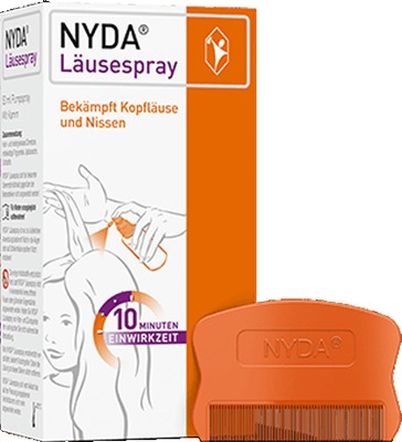 NYDA Läusespray gegen Kopfläuse & Nissen 50ml 50 ml Pumplösung