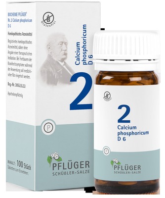Schüßler-Salz Nr. 2 Calcium phosphoricum D6 100 St Tabletten