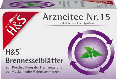 H&S Arzneitee Brennesselblätter 20X1.6 g Filterbeutel