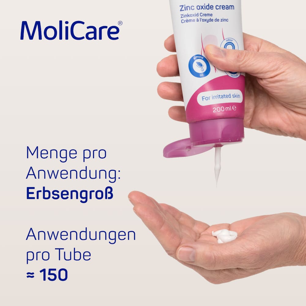 MOLICARE SKIN Zinkoxidcreme 200 ml Creme