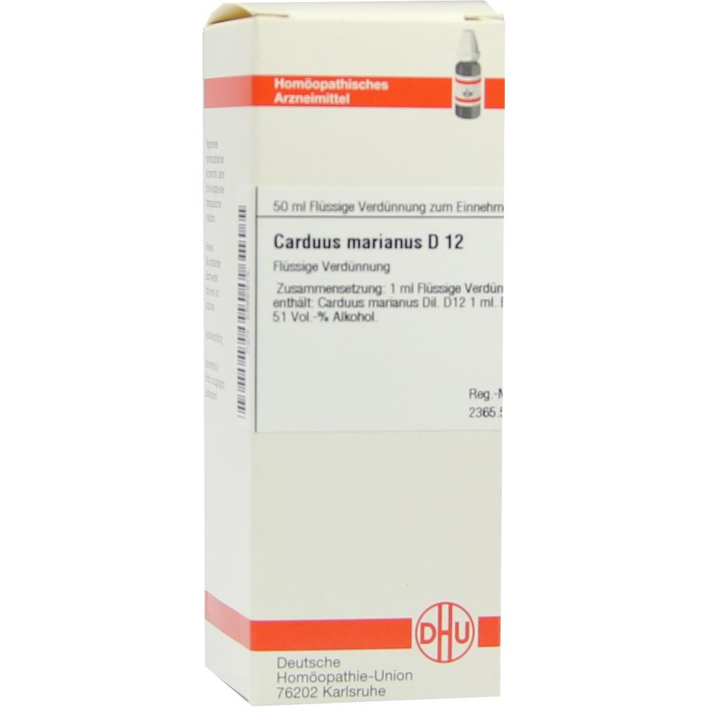 CARDUUS MARIANUS D 12 Dilution 50 ml Dilution