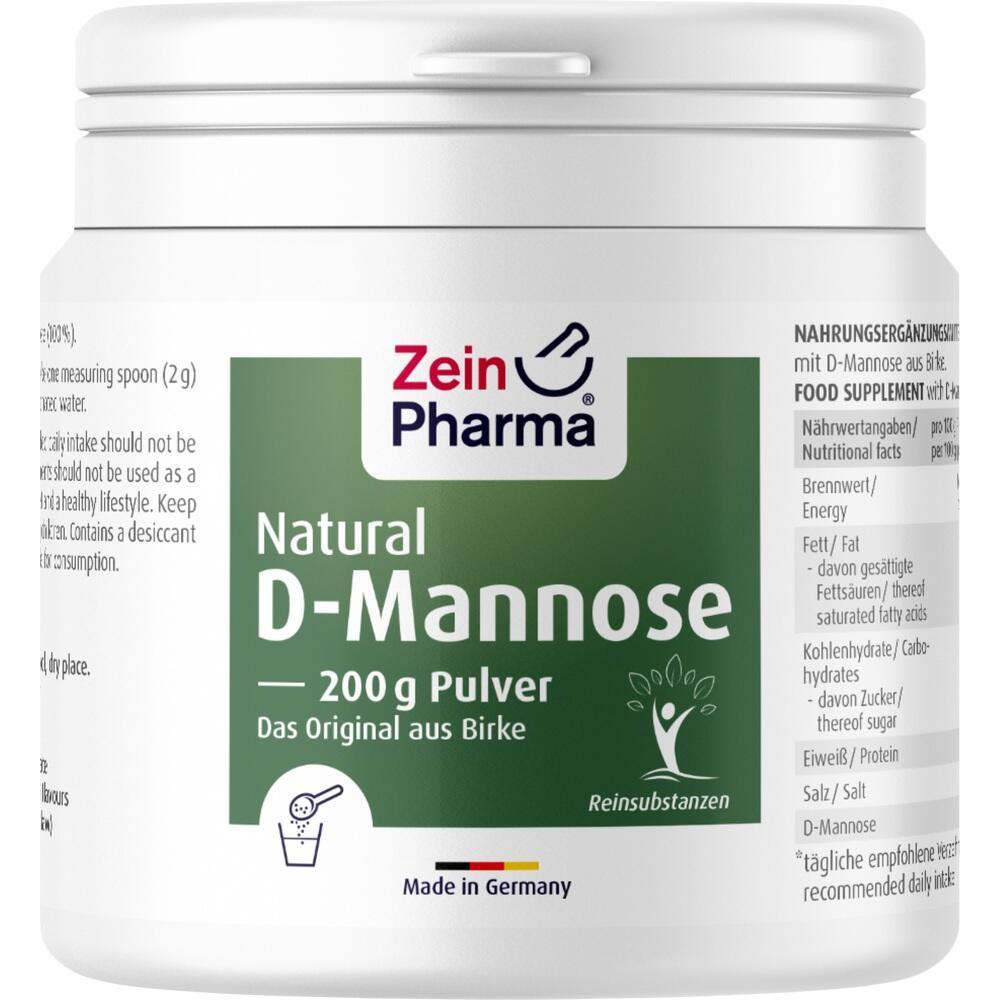 Zein Pharma Natural D-Mannose Pulver 200 g Pulver