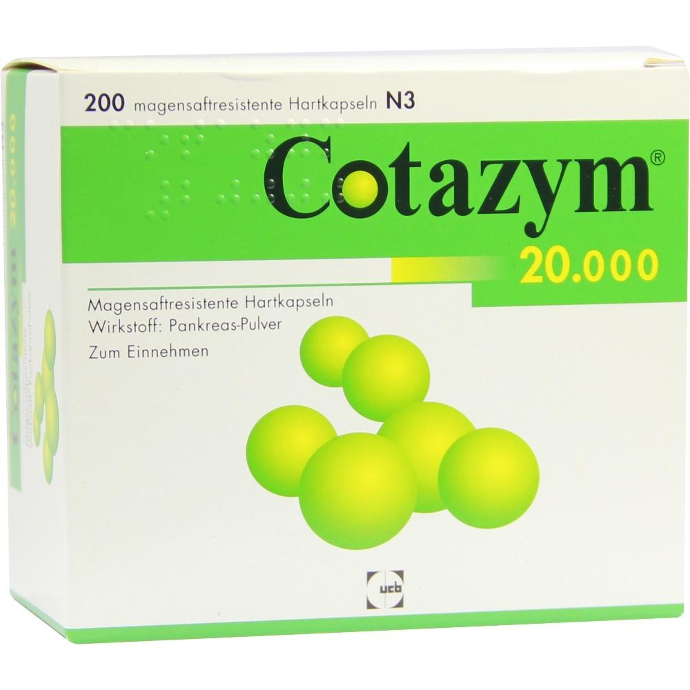 Cotazym 20000 200 St Kapseln magensaftresistent