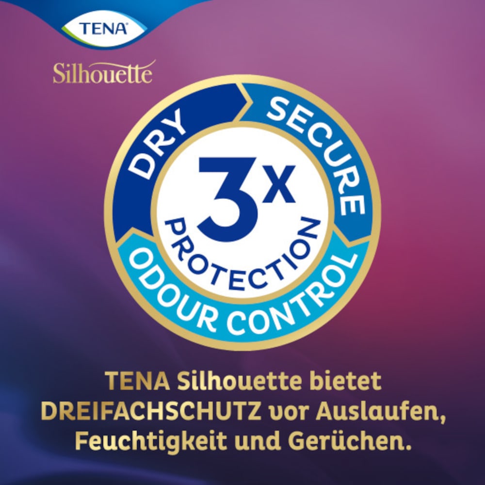 TENA Silhouette NOIR SLIPEINLAGEN NORMAL 26 St