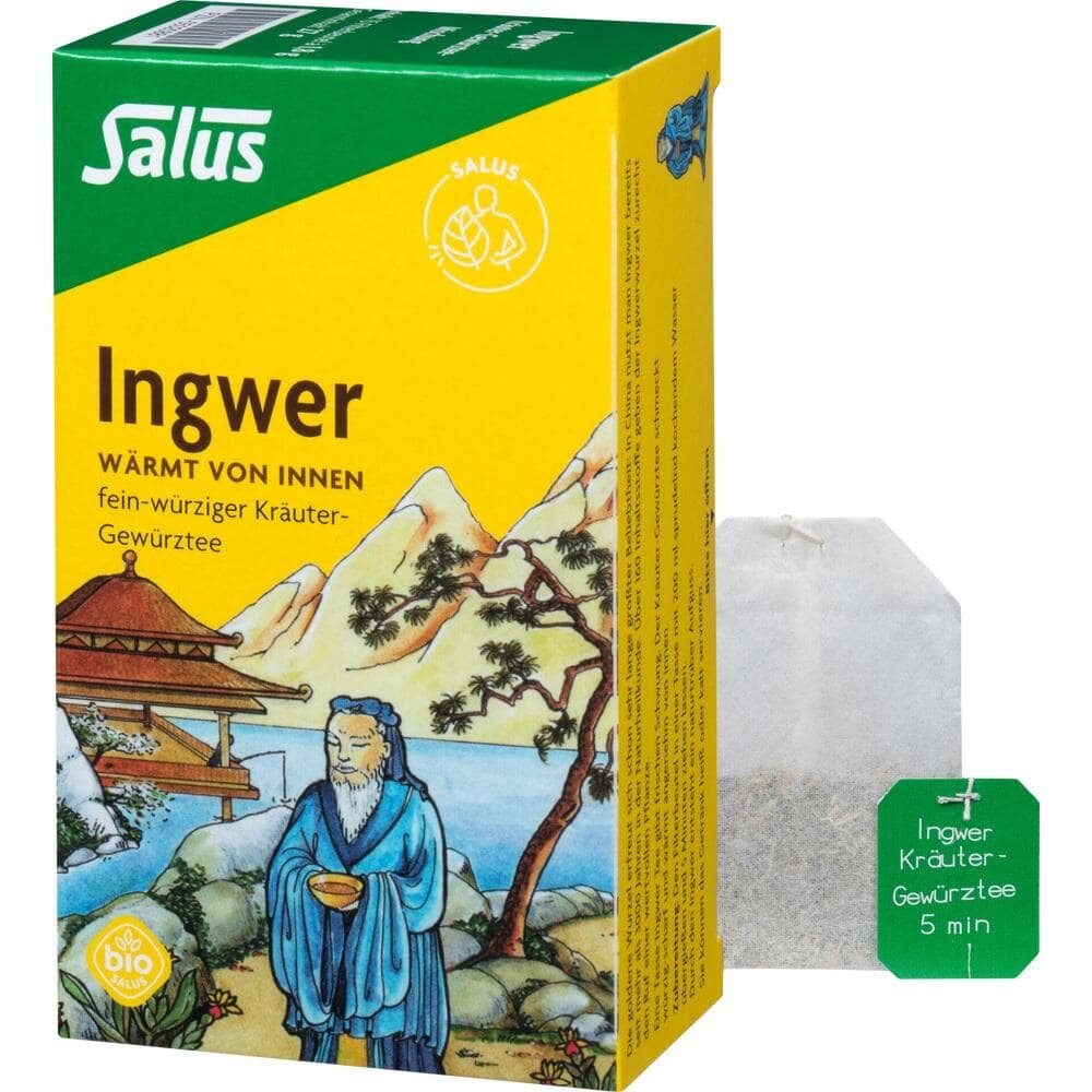 Salus Ingwer Kräuter-Gewürztee 15 St Filterbeutel