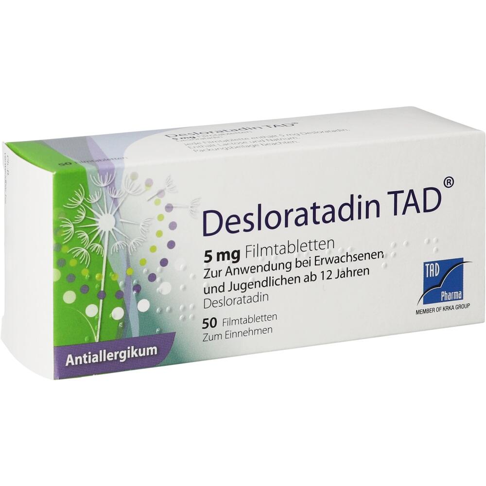 Desloratadin TAD 5 mg 50 St Filmtabletten