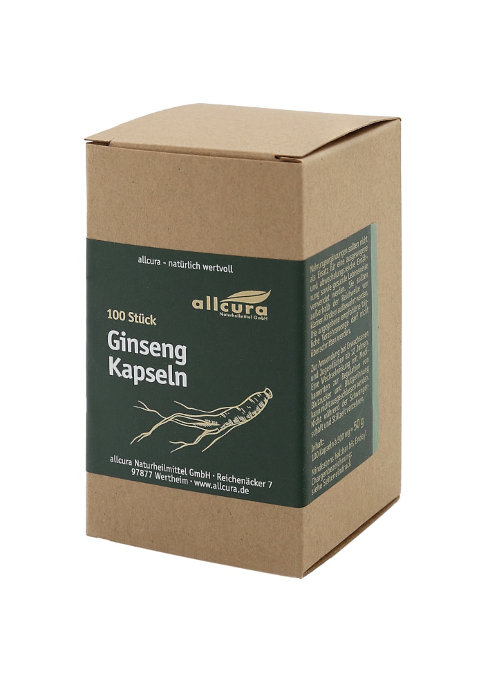 Ginseng Kapseln  100 St Kapseln