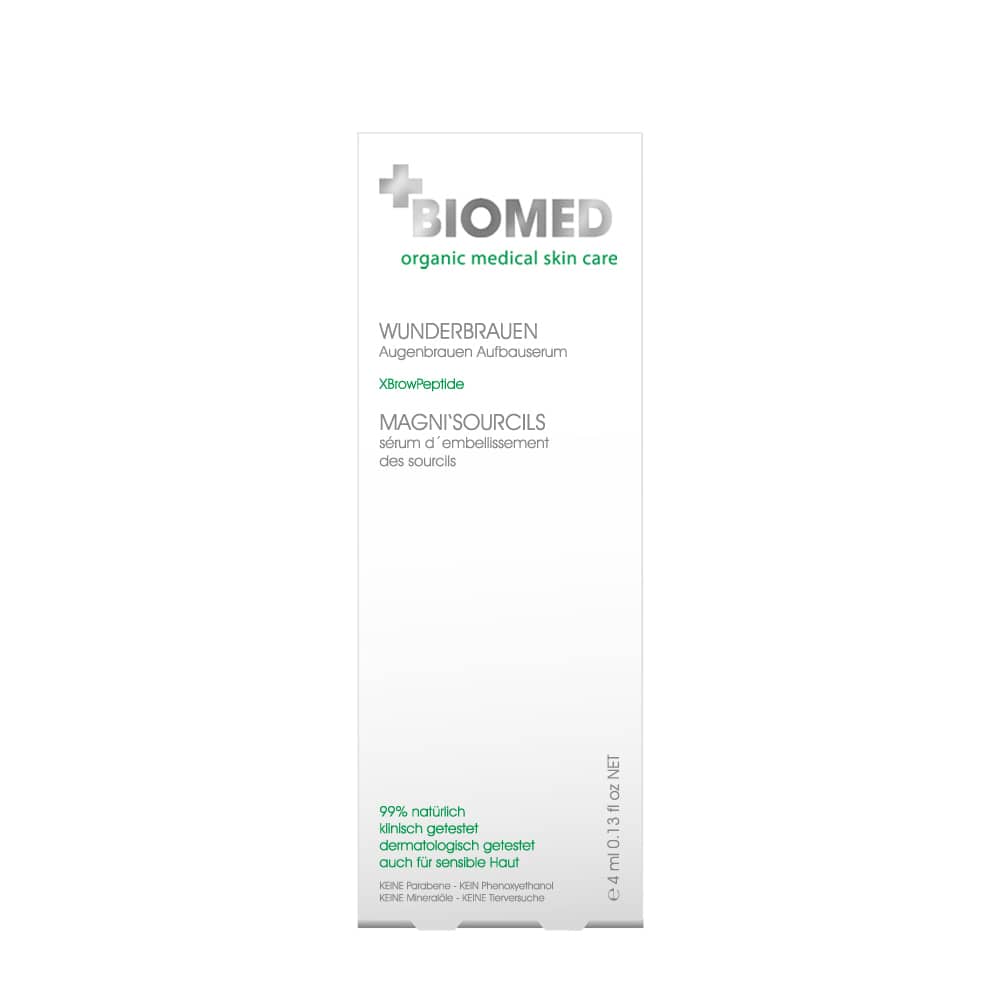 BIOMED Wunder Brauen Aufbauserum Augenbrauen 4 ml Konzentrat