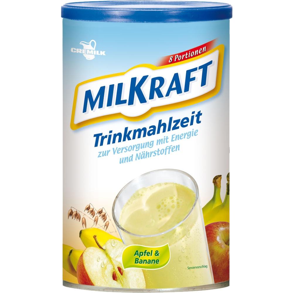 MILKRAFT Trinkmahlzeit Apfel-Banane Pulver 480 g Pulver
