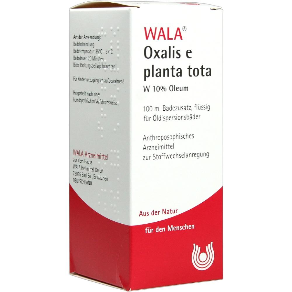Oxalis e planta tota W 10% Öl 100 ml Öl