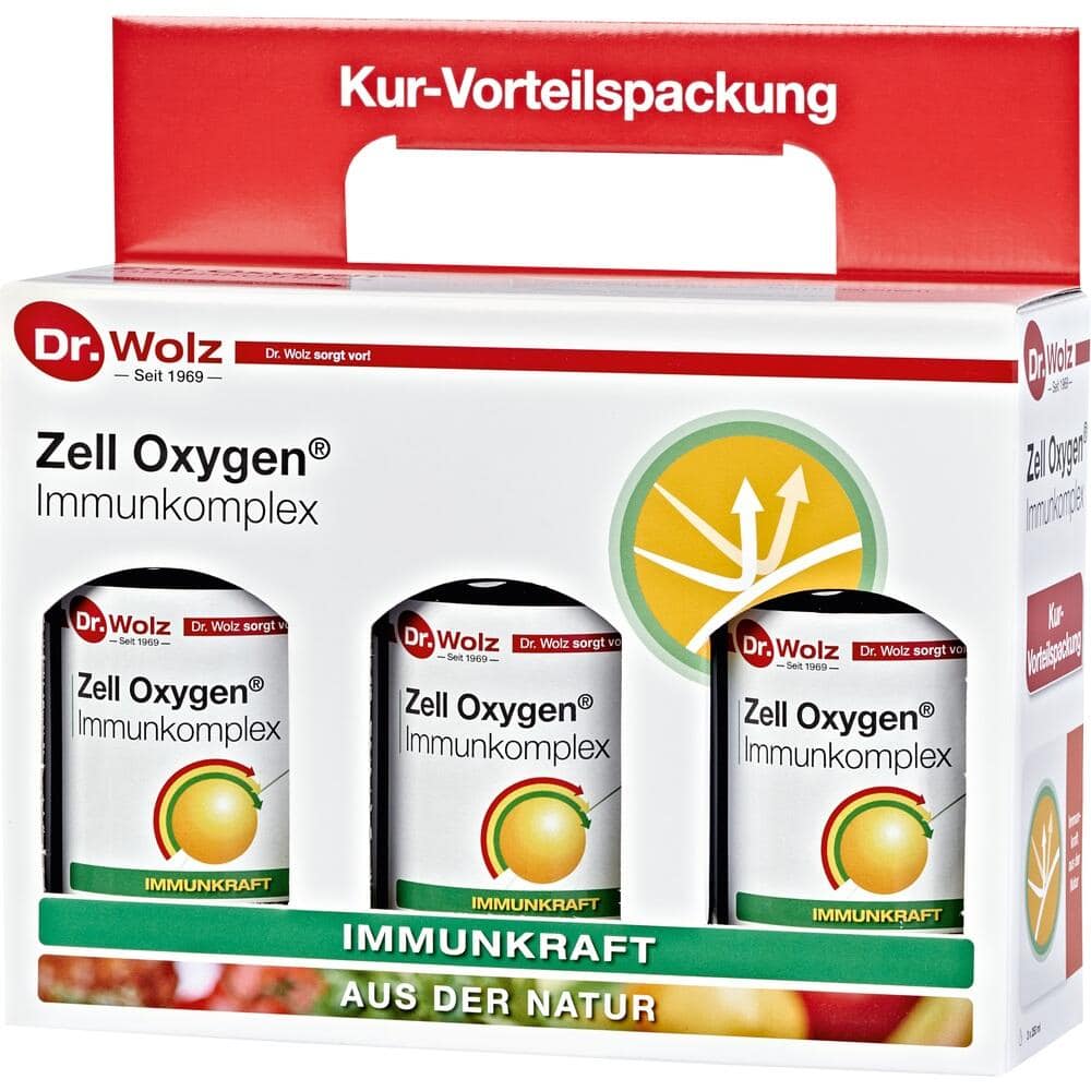 Dr. Wolz Zell Oxygen Immunkomplex 3X250 ml Flüssigkeit