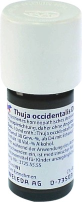WELEDA THUJA OCCIDENTALIS D 6 Dilution 20 ml Dilution