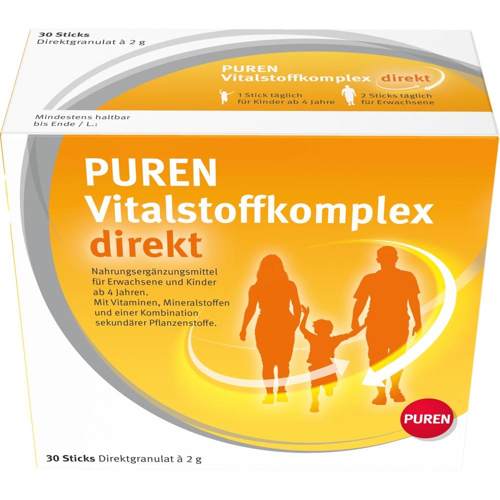 PUREN Vitalstoffkomplex direkt Granulat 30 St Granulat