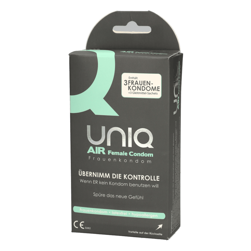UNIQ AIR Frauenkondom 3 St Kondome