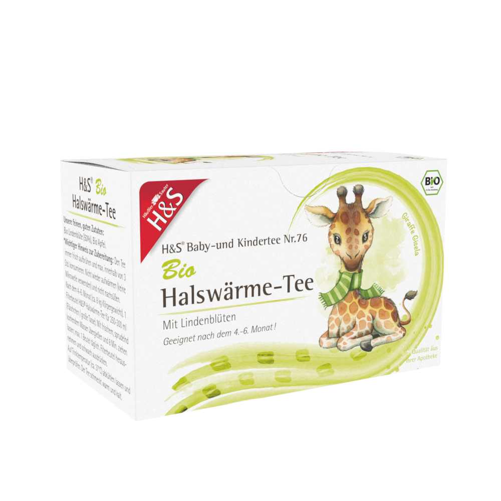 H&S Baby- und Kindertee Halswärme-Tee 20X1.5 g Filterbeutel