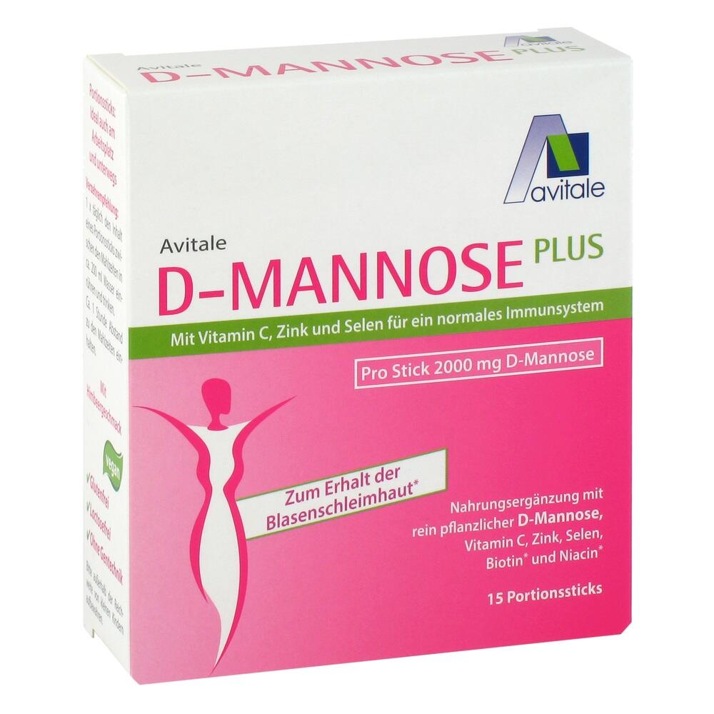 Avitale D-Mannose Plus 2000mg Sticks 15X2.47 g Pulver