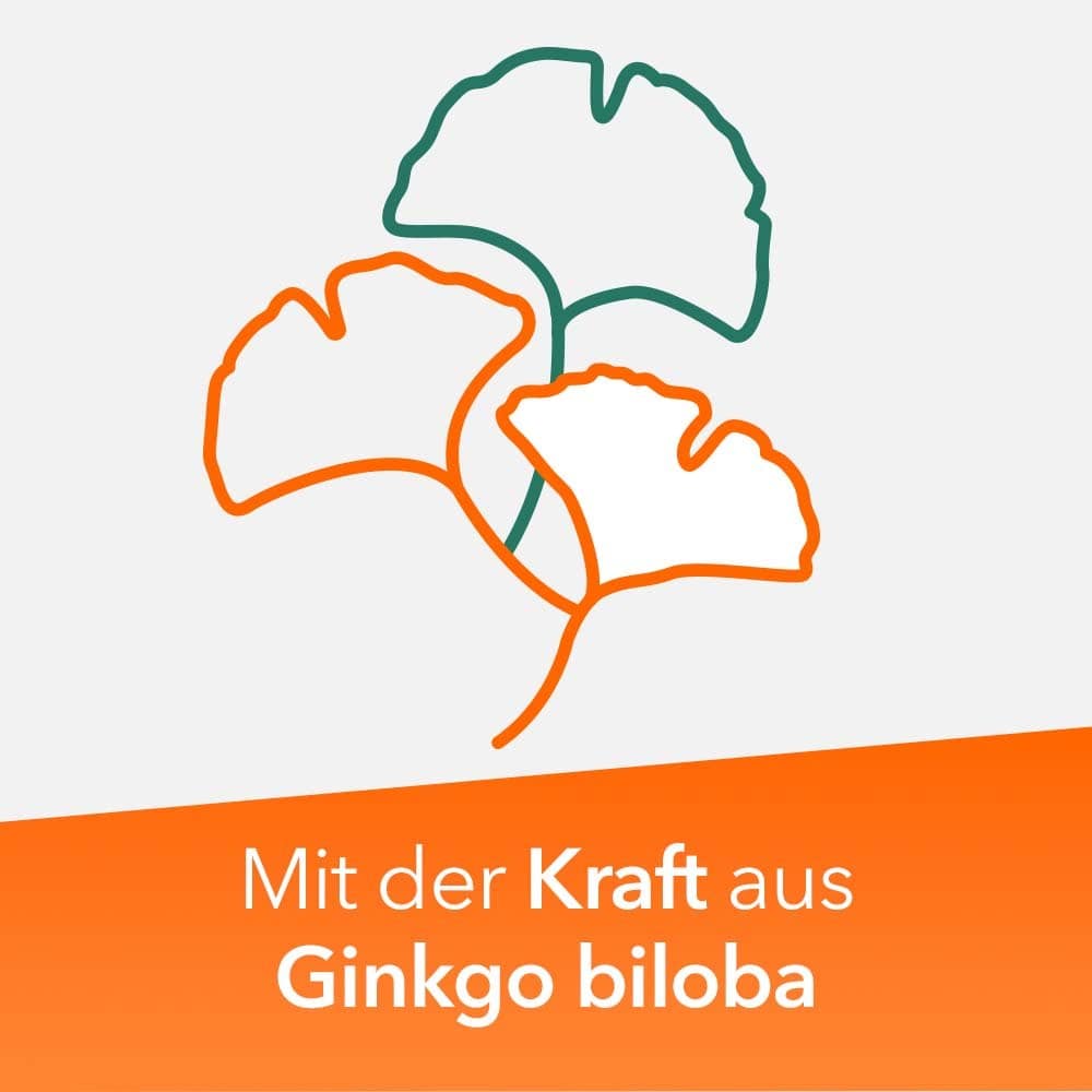 Ginkobil ratiopharm 120 mg Doppelpack - zusätzlich 5€ Rabatt * 2X120 St Filmtabletten