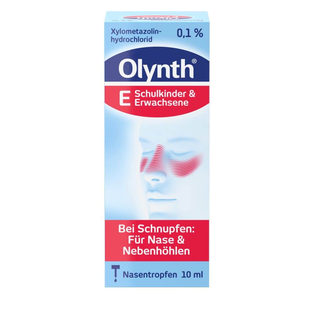 Olynth 0,1% 10ml Schnupfen Lösung für Kinder ab 6 J. & Erwachsene