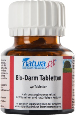 naturafit Bio-Darm Tabletten 40 St Tabletten