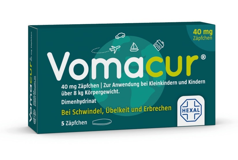 Vomacur 40mg 5 St Suppositorien