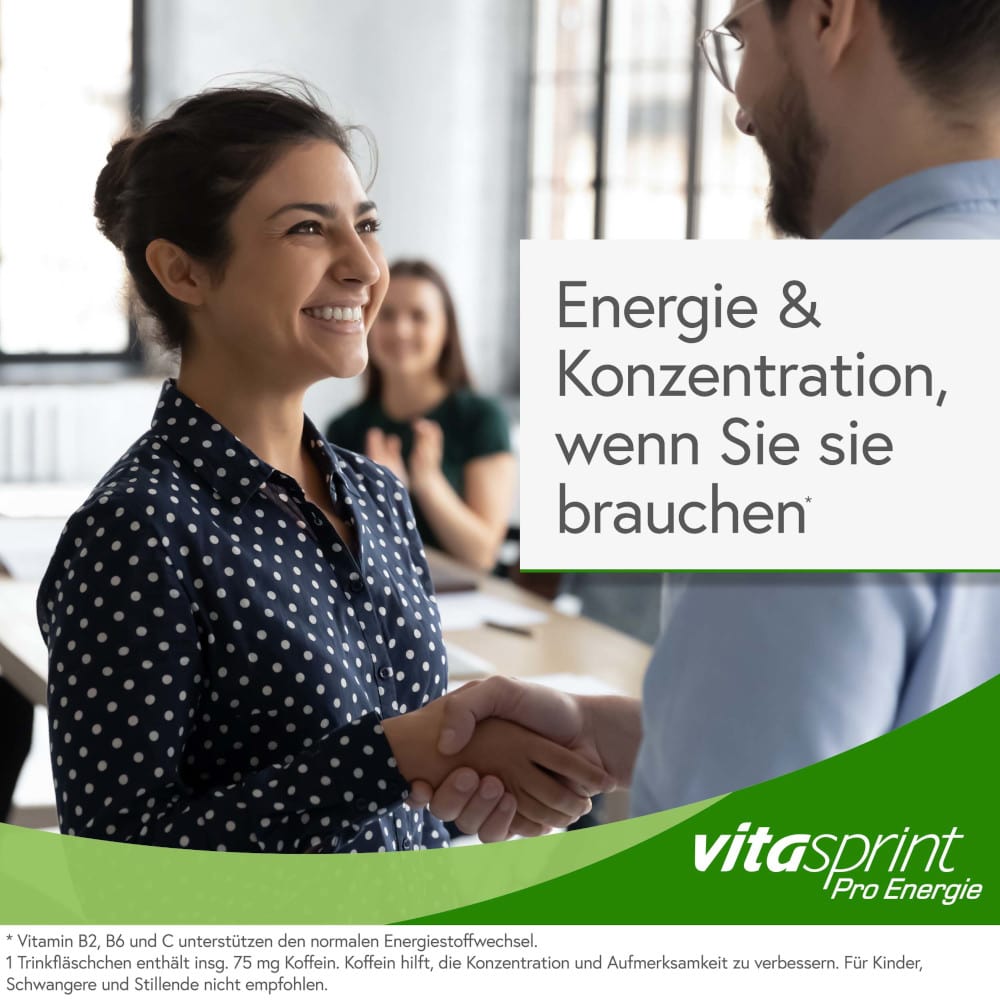 vitasprint Pro Energie Trinkfläschchen 8 St Trinkampullen