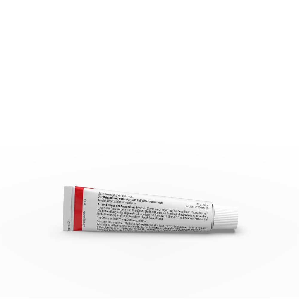 Mykosert Creme bei Haut- und Fußpilz 20 g Creme