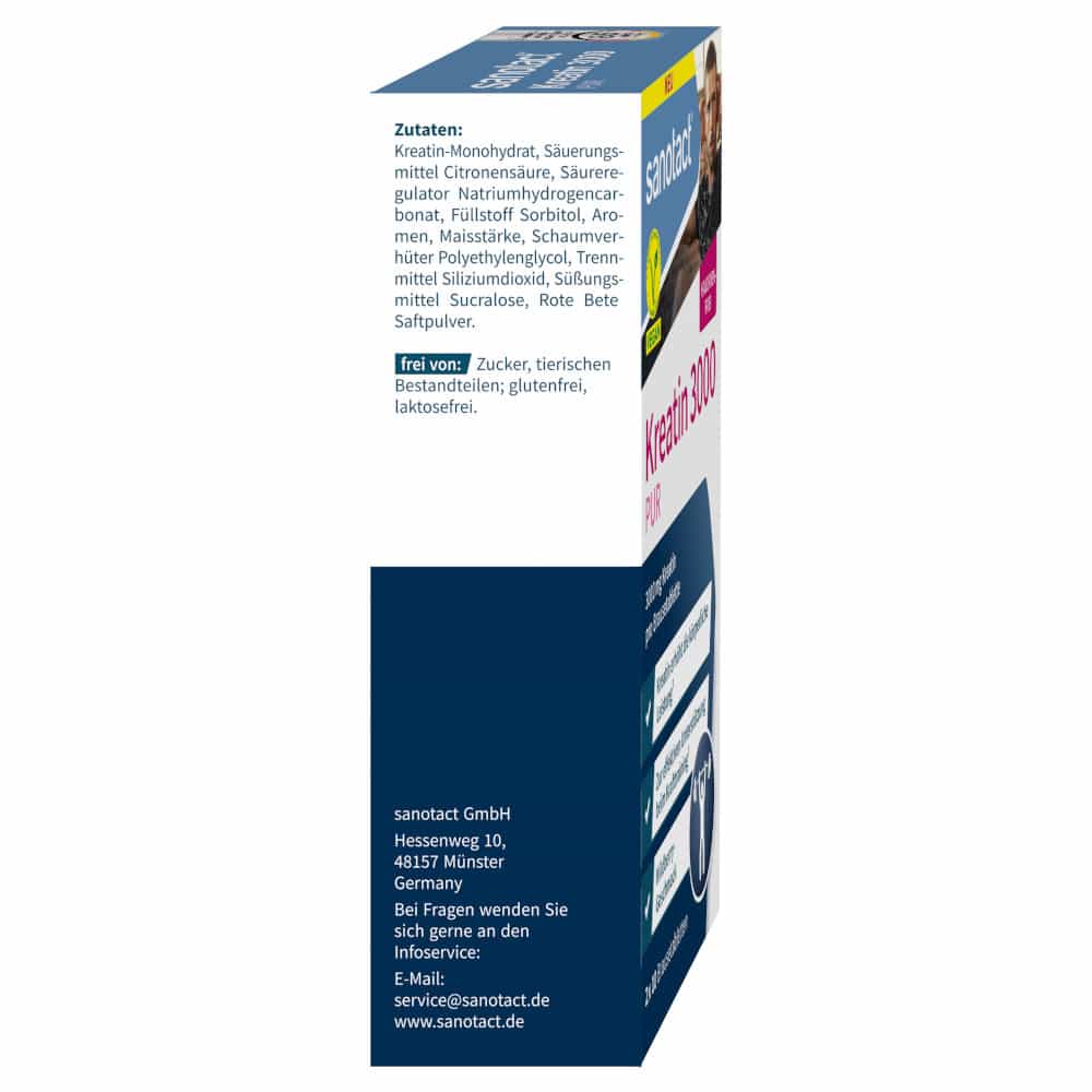 sanotact Kreatin 3000 20 St Brausetabletten