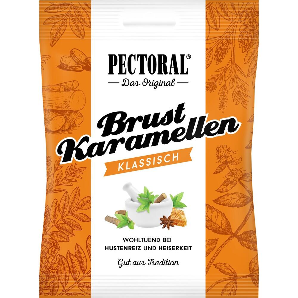 PECTORAL Brust Karamellen Beutel 75 g Bonbons