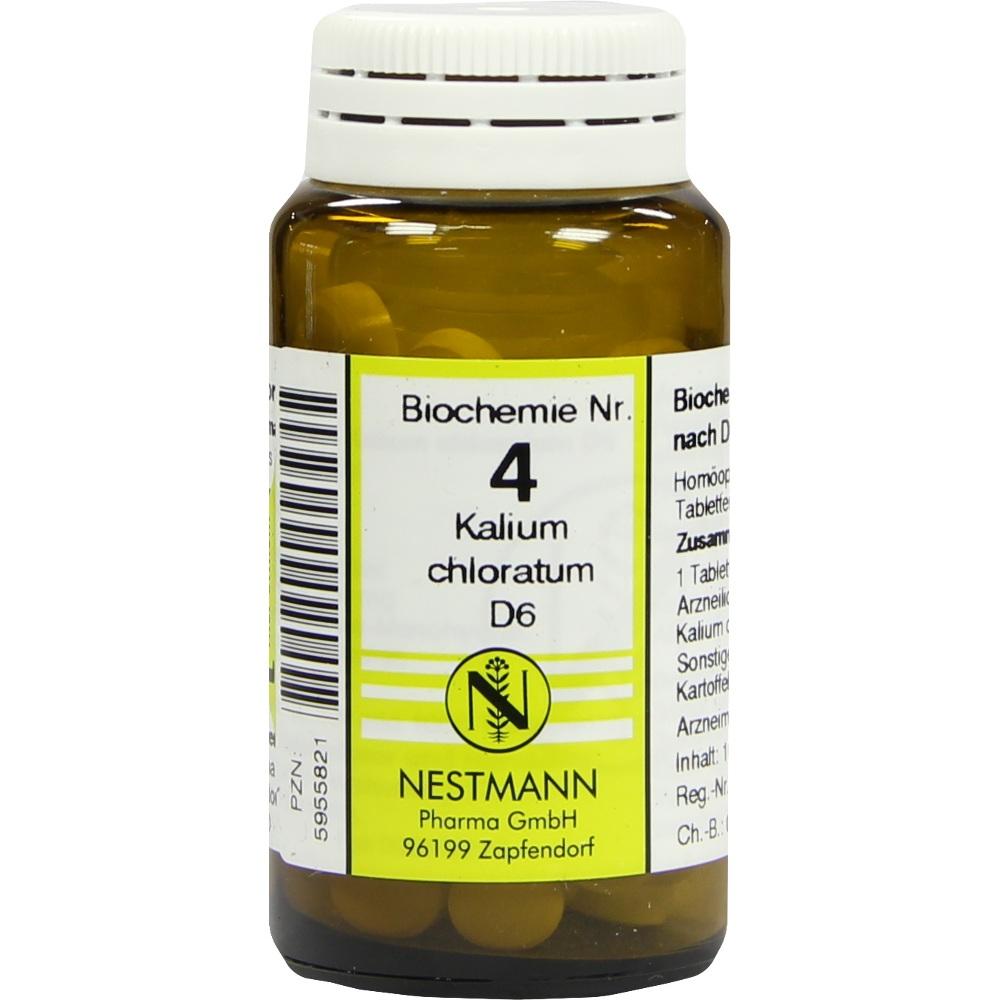 BIOCHEMIE 4 Kalium chloratum D 6  100 St Tabletten