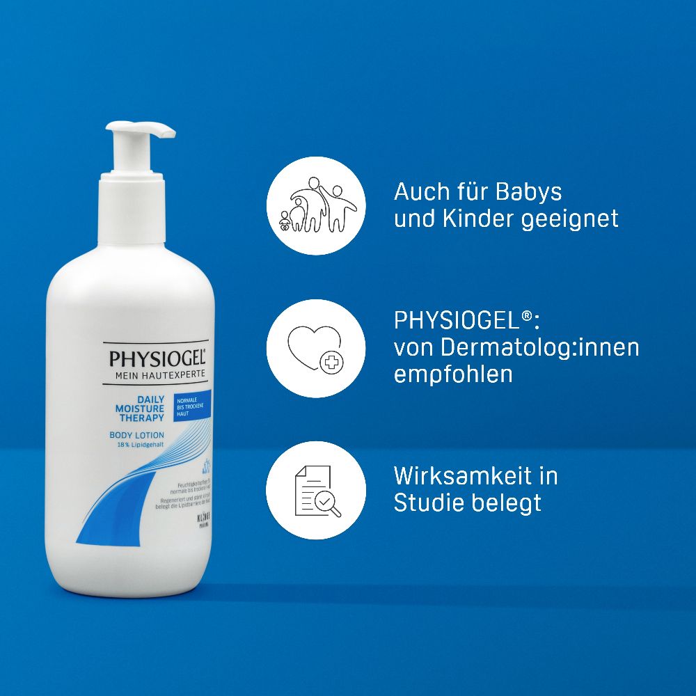 PHYSIOGEL Daily Moisture Therapy Body Lotion normale bis trockene Haut  400 ml Lotion