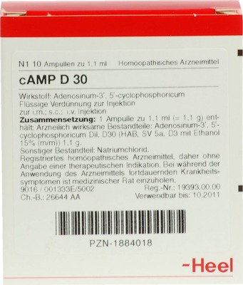 CAMP D 30 Ampullen 10 St Ampullen