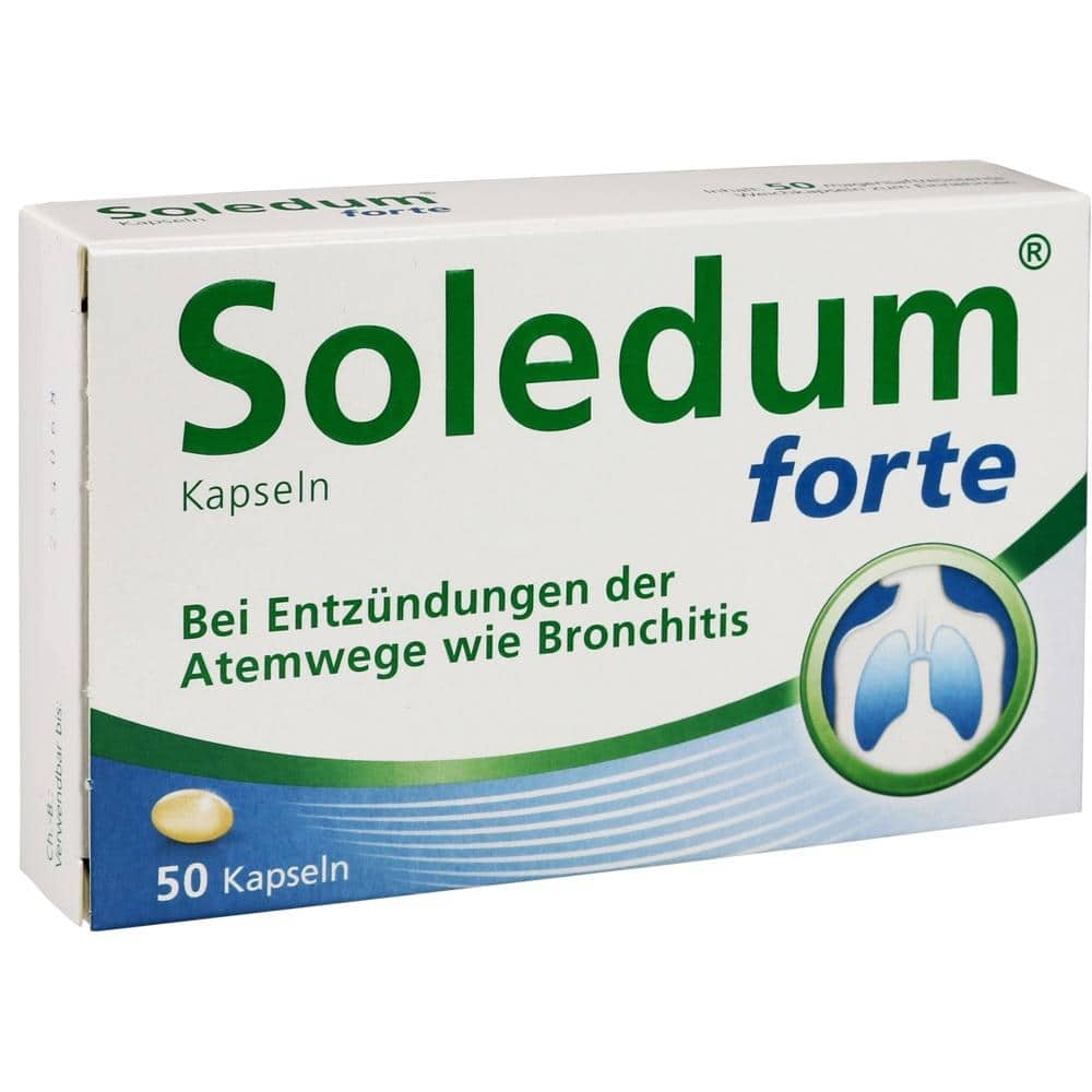 Soledum forte 50 St Kapseln magensaftresistent