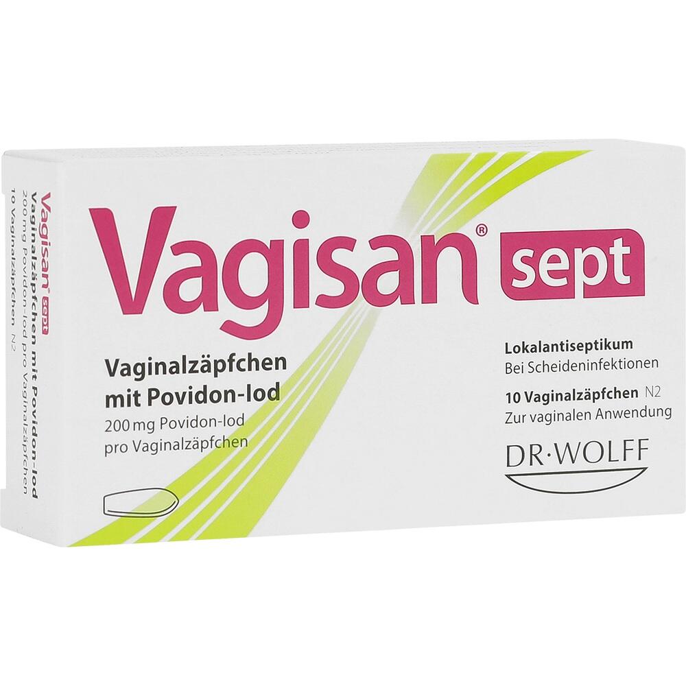 Vagisan sept Vaginalzäpfchen  10 St Vaginalsuppositorien