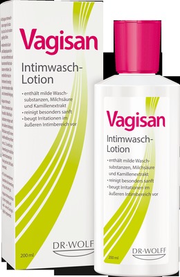 Vagisan Intimwasch-Lotion - Sanfte Intimreinigung 200 ml Lotion