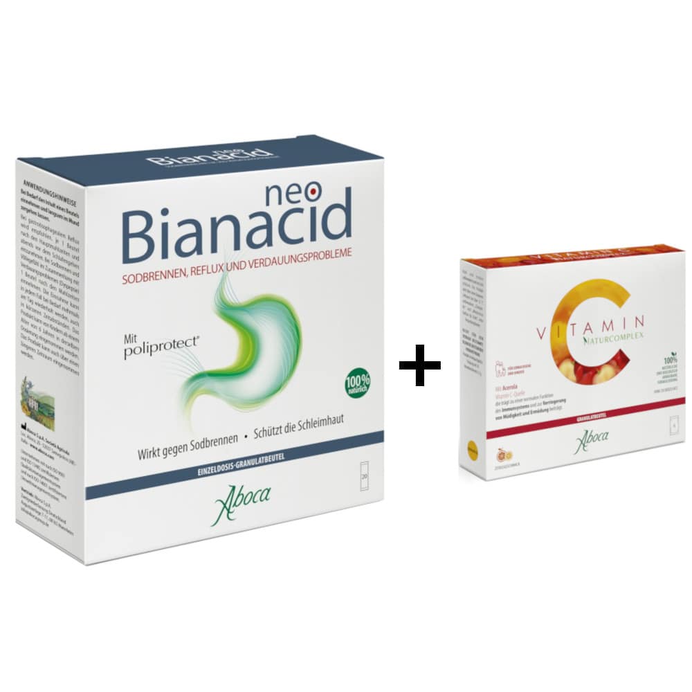 neoBianacid bei Sodbrennen, Reflux und Verdauungsproblemen 20X1.55 g Granulat