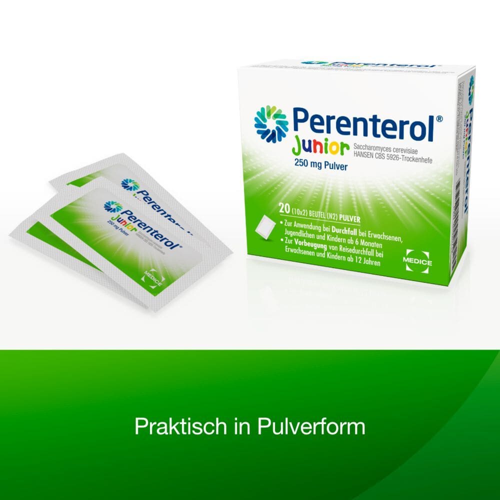 Perenterol junior bei akutem Durchfall 20 St Pulver