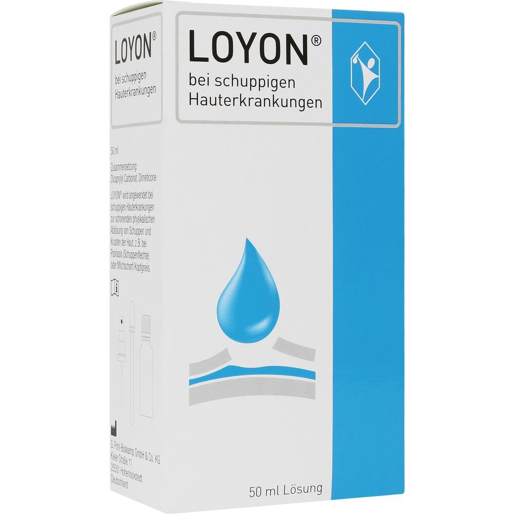 LOYON bei Schuppenflechte, Milchschorf & Kopfgneis 50 ml Lösung 50 ml Lösung