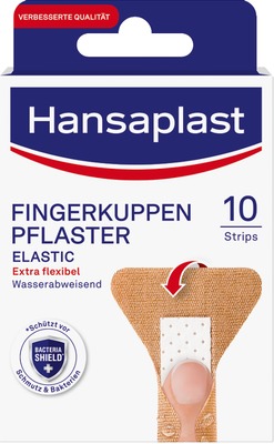 Hansaplast FINGERKUPPEN PFLASTER ELASTIC 10 St Pflaster