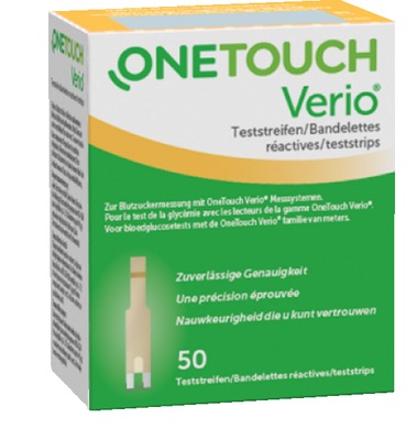 ONE TOUCH Verio Teststreifen 50 St Teststreifen