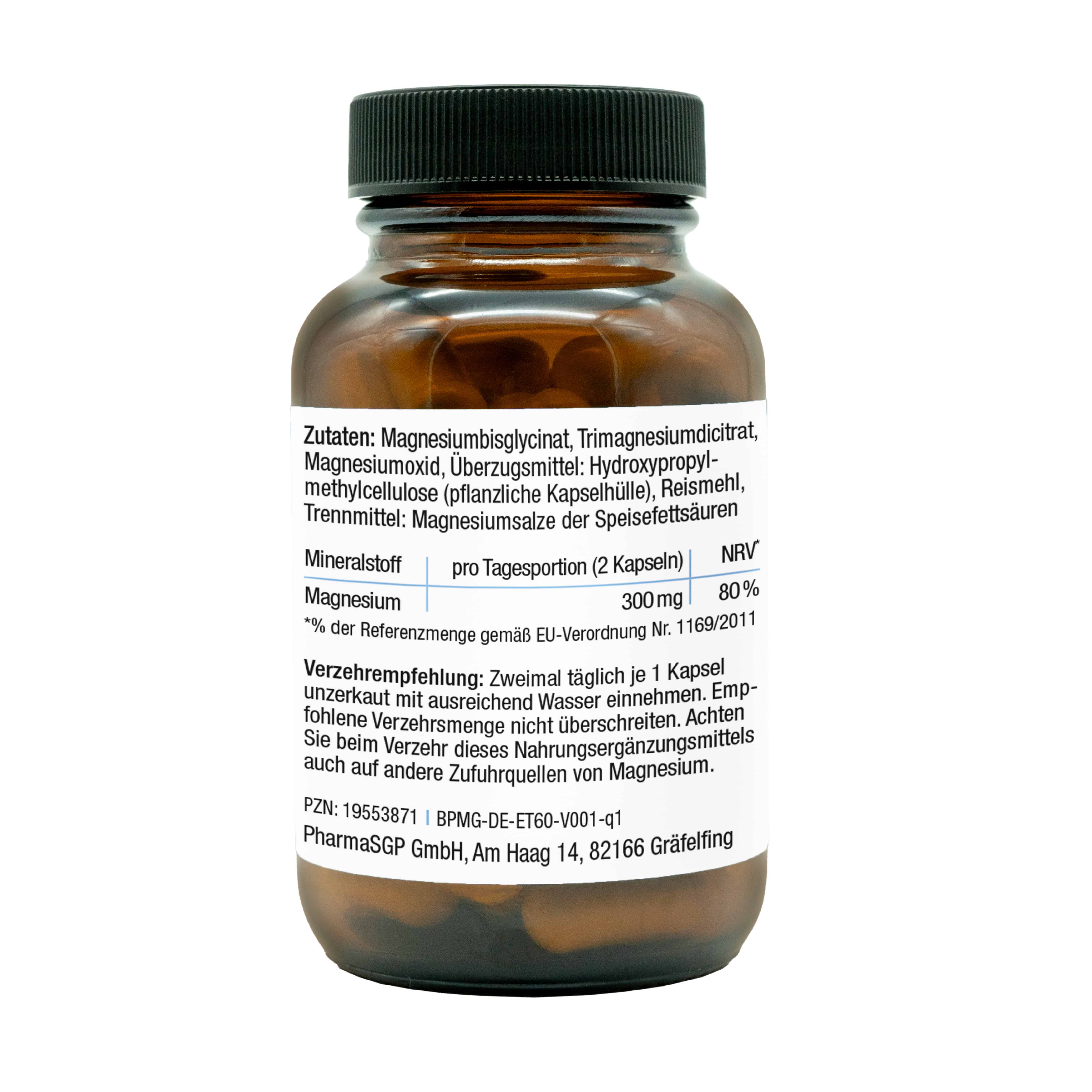 Baldriparan Magnesium 60 St Kapseln