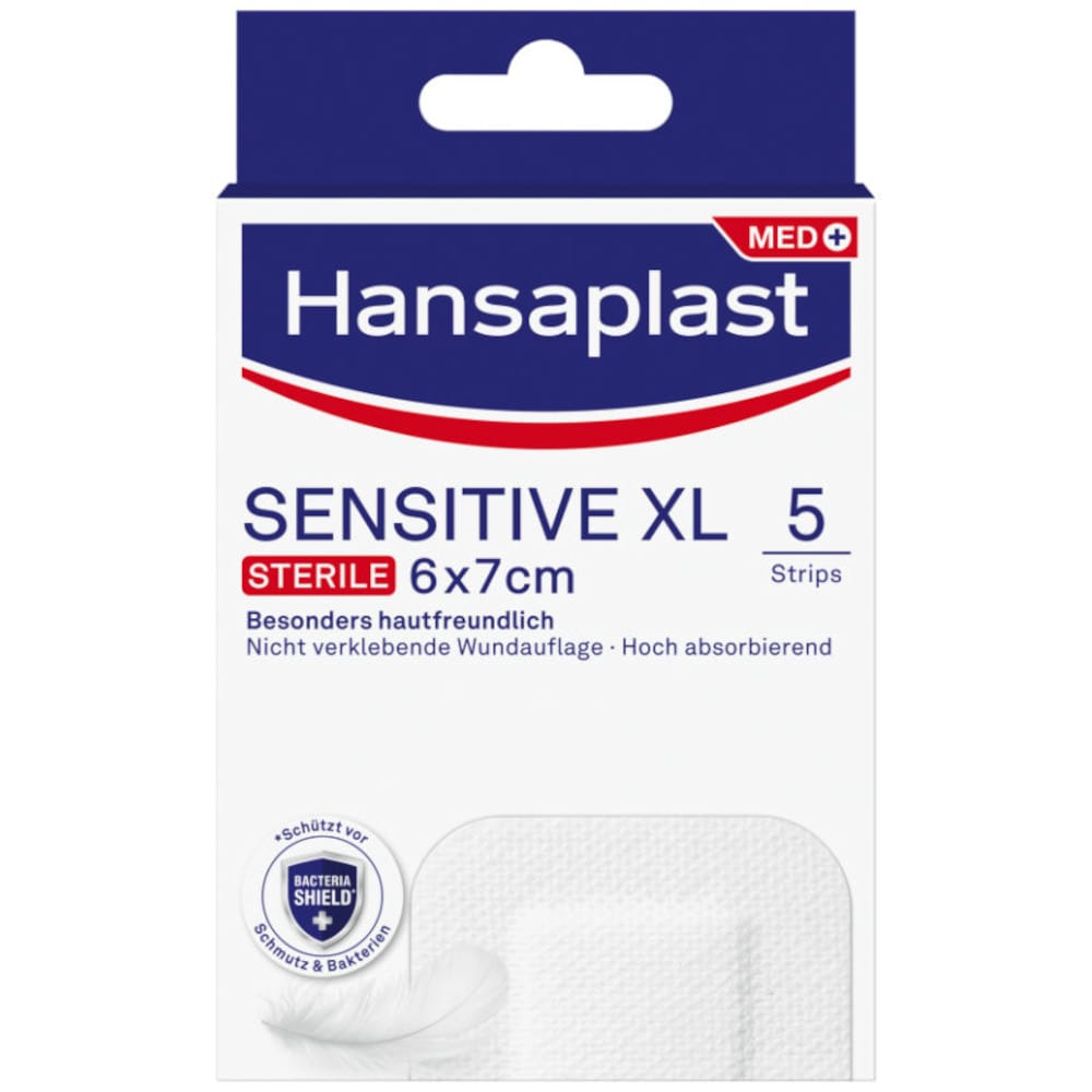 Hansaplast SENSITIVE XL 5 St Pflaster